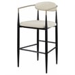 Tina Fabric Upholstered Bar Chair Beige