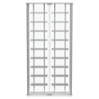 Montara Tempered Glass Wine Storage LED Curio Cabinet Chrome