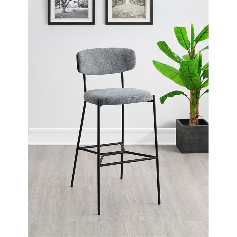 Elison Pub Height Bar Stool Grey