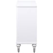 Cardella 2-door Mandala Accent Cabinet Distressed White