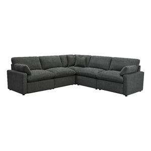 Collins 5-piece Modular Power Reclining Sectional Dark Grey