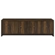 Laughlin 4-door Engineered Wood 78-inch TV Stand Dark Pine