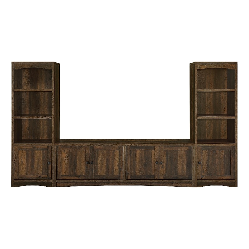 Laughlin 3-piece Entertainment Center TV Stand Dark Pine