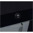 Danbury 3-drawer Makeup Vanity & Stool Set Black High Gloss