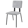 Calla Fabric Upholstered Dining Side Chair Grey