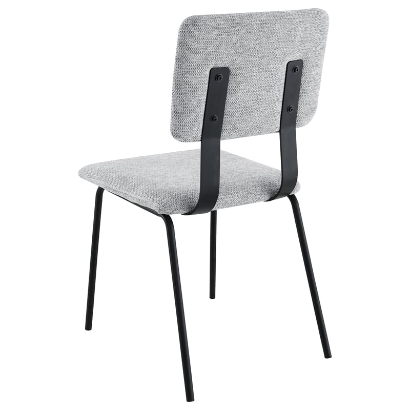 Calla Fabric Upholstered Dining Side Chair Grey
