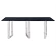 Desden 79-inch Rectangular Sintered Stone Dining Table Grey