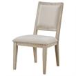 Trofello Cushioned Dining Side Chair White Washed