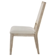 Trofello Cushioned Dining Side Chair White Washed