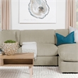 Blaine Upholstered Armless Chair Sand