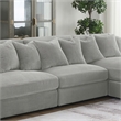 Blaine Upholstered Armless Chair Fog