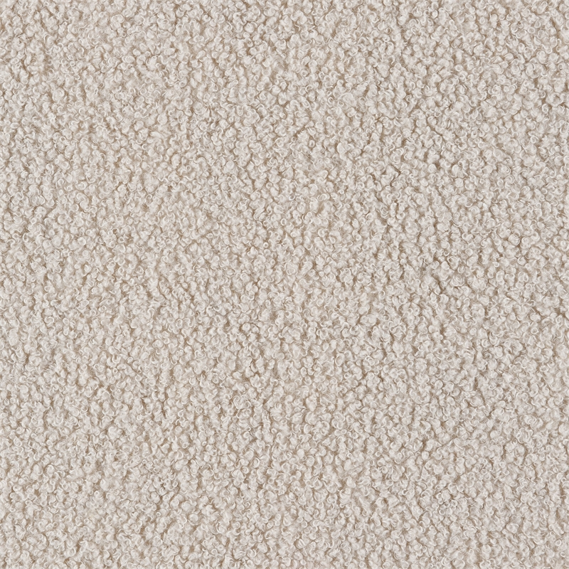 Paige Boucle Upholstered Mid Back Rocking Chair Beige