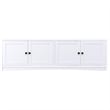 Laughlin 3-piece Entertainment Center TV Stand White