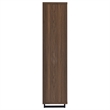 Maddox 71-inch 3-shelf Cabinet Bookcase Walnut