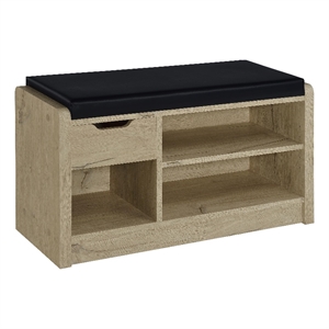 Arrington Storage Bench White Oak