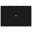 Aero 4-shelf Display Curio Cabinet with LED Lighting Black