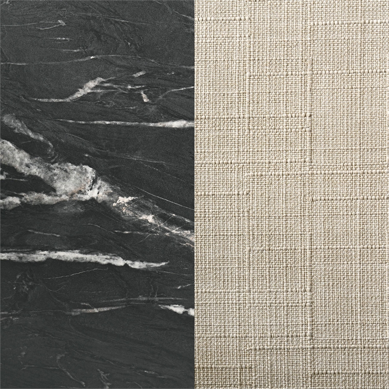 Crestmont 7-piece Extension Leaf Dining Table Set Black