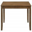 Parkwood 5-piece Square Dining Table Set Honey Brown