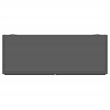 Dalia 2-door Accent Storage Cabinet with Shelving Black