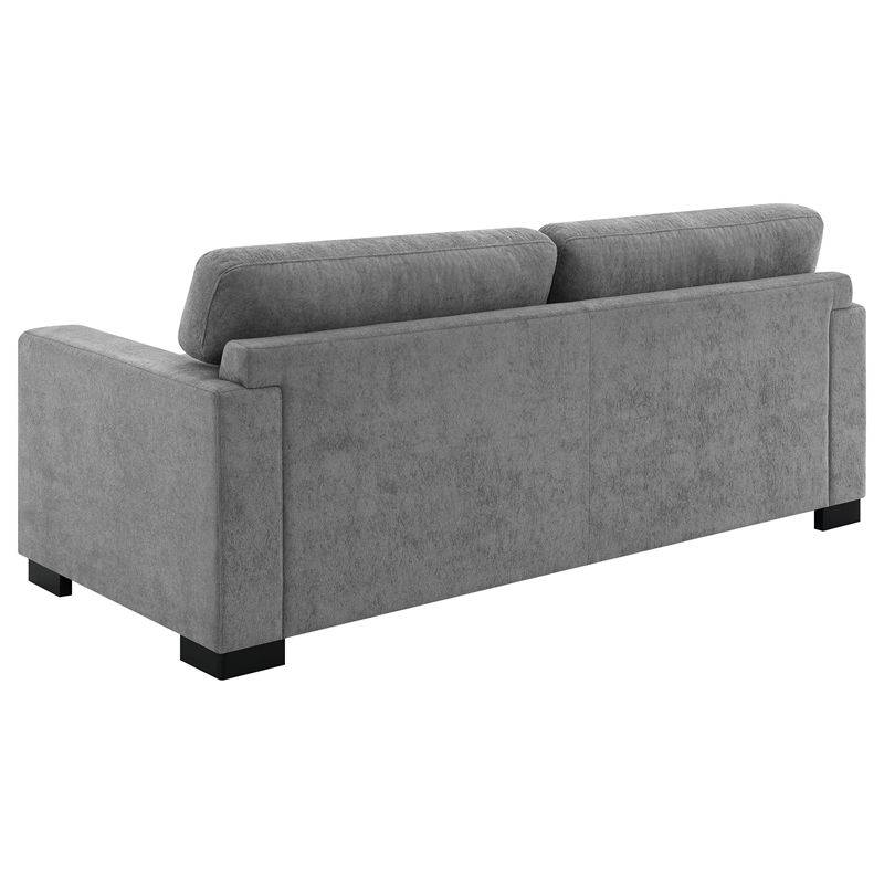 Upholstered Sofa Sleeper with Queen Mattress Grey