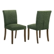 Cantley Upholstered Dining Side Chair Green