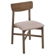 Parkridge Dining Side Chair Natural Walnut