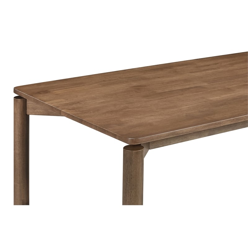 Parkridge 7-piece 59-inch Wood Dining Set Natural Walnut