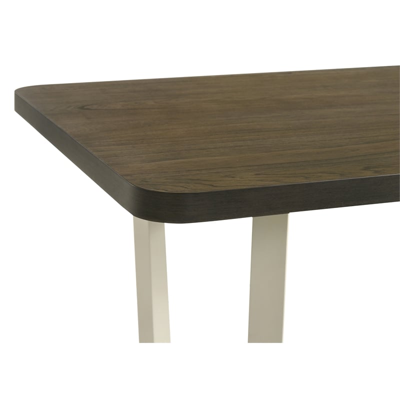 Biloxi 71-inch Rectangular Wood Dining Table Greyish Brown