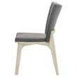 Biloxi Upholstered Dining Side Chair Grey