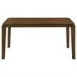 Almonte 59-inch Rectangular Wood Dining Table Dark Brown