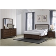Welsley 4-piece Queen Bedroom Set Walnut