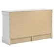 Louis Philippe 5-piece Full Bedroom Set White