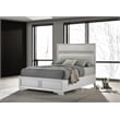 Miranda 54-inch Upholstered Full Panel Bed White