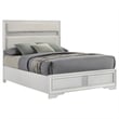 Miranda 54-inch Upholstered Full Panel Bed White