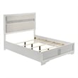 Miranda 54-inch Upholstered Full Panel Bed White