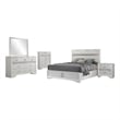 Miranda 5-piece California King Bedroom Set White