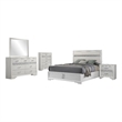 Miranda 5-piece Queen Bedroom Set White