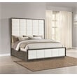 Durango 80-inch Eastern King Panel Bed Taupe Oak