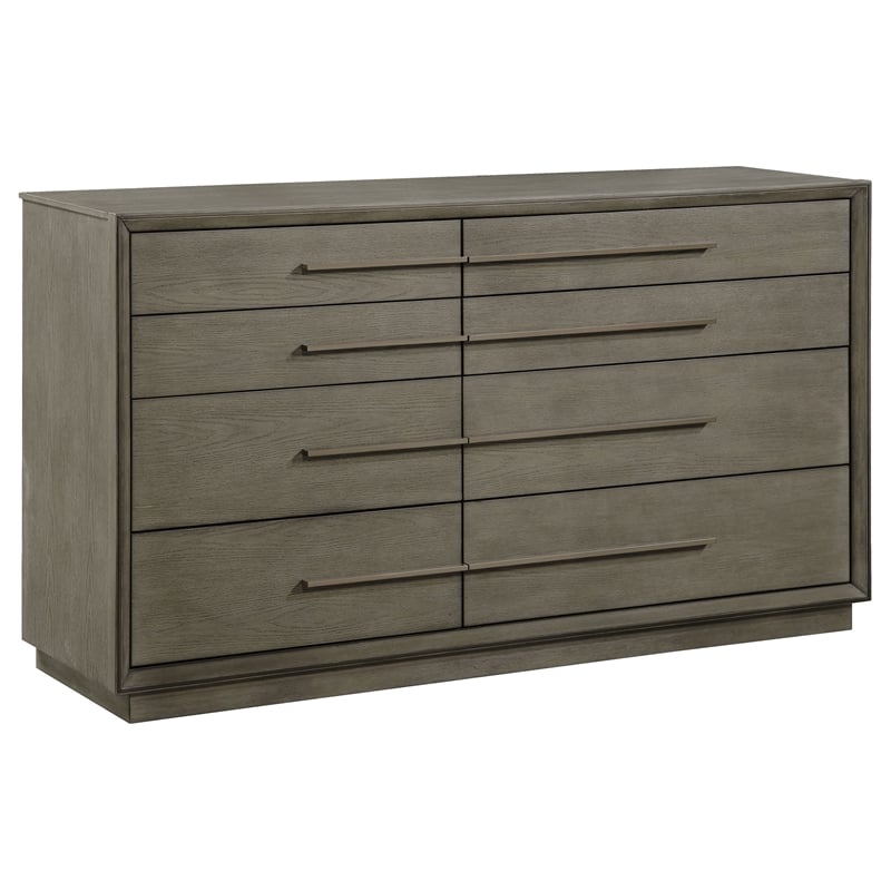 Durango 4-piece Eastern King Bedroom Set Taupe Oak