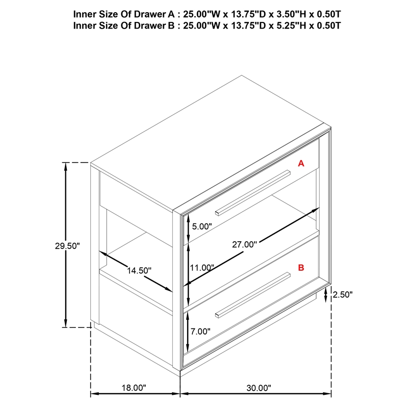 Durango 5-piece Eastern King Bedroom Set Taupe Oak
