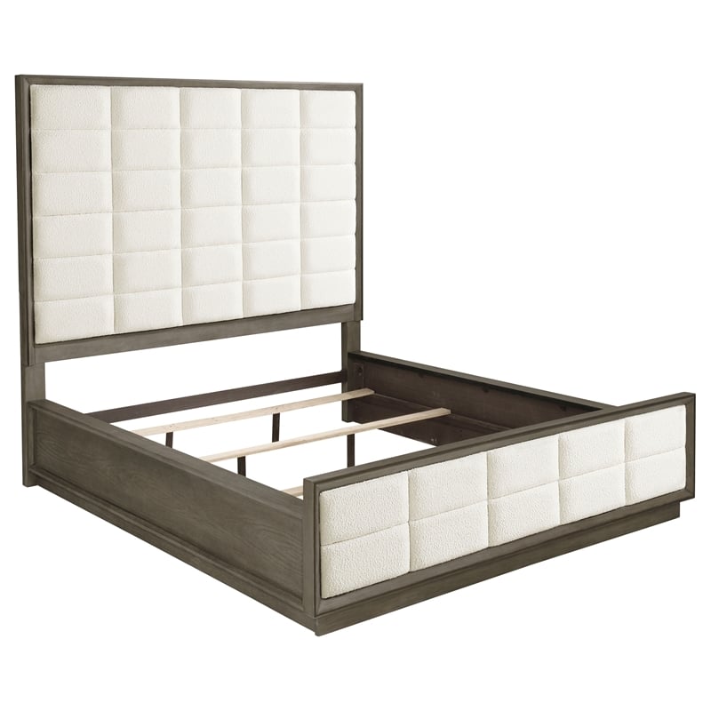 Durango 4-piece California King Bedroom Set Taupe Oak