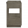 Durango 2-drawer Nightstand Bedside Table Taupe Oak