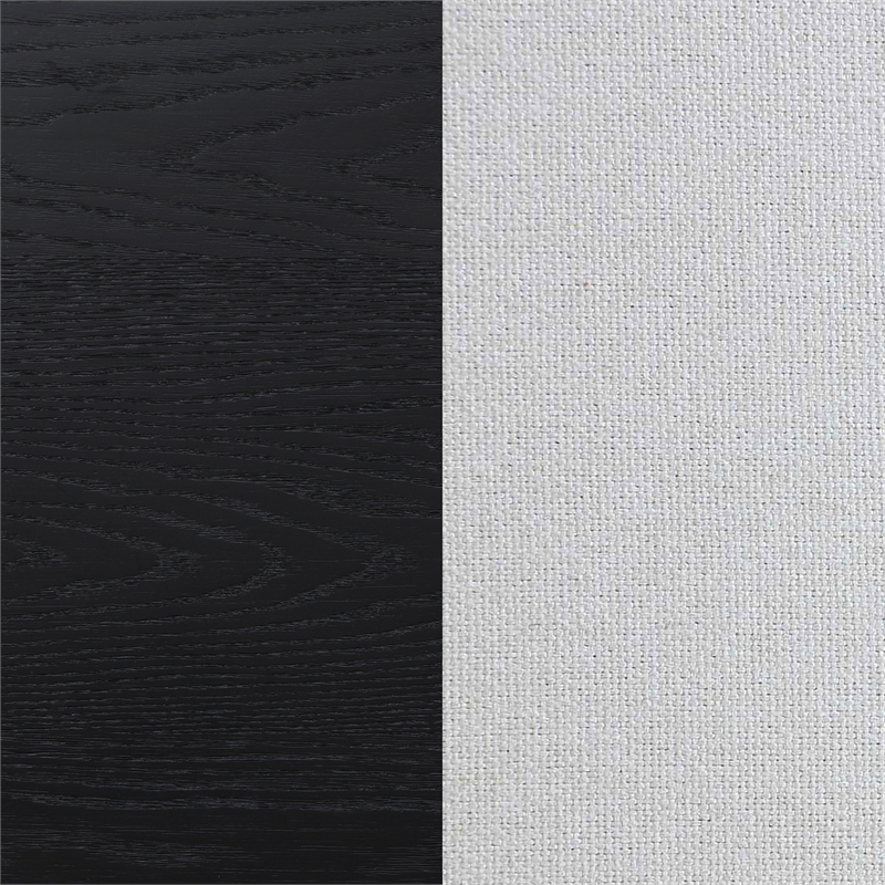 Brookmead 4-piece Upholstered Cal King Bedroom Set Black