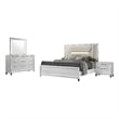 Marmore 4-piece Queen Bedroom Set White