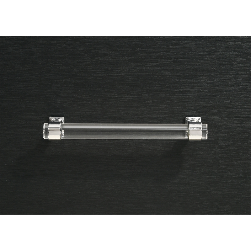 Lucia 5-piece Queen Bedroom Set Grey and Black