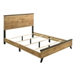 Kaywood 52-inch Queen Panel Bed Natural Pine