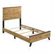 Kaywood 52-inch Twin Panel Bed Natural Pine