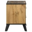 Kaywood 2-drawer Nightstand Bedside Table Natural Pine