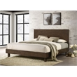 Glenwood 48-inch Eastern King Platform Panel Bed Warm Brown