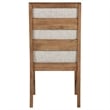 Bruner Upholstered Side Chair Natural Brown